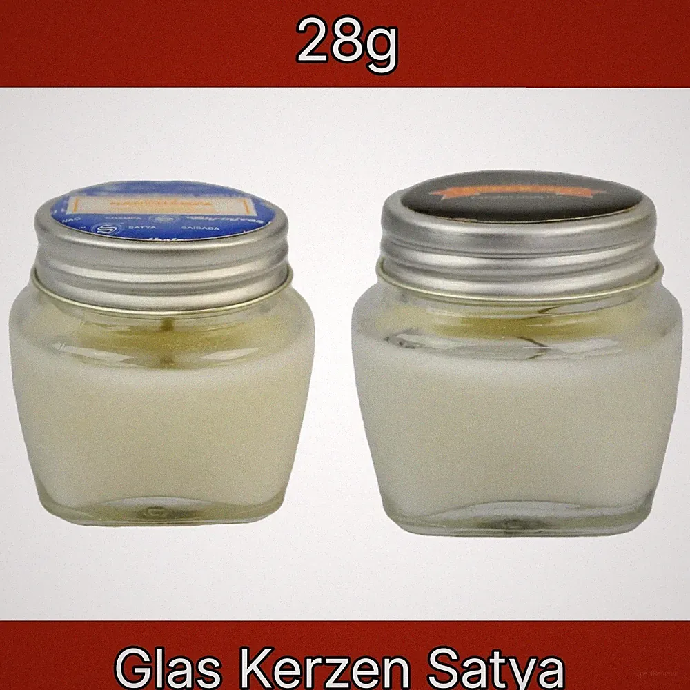1-4 Stück 28g Satya Nag Champa Super Hit Parfumkerze Glas Duftkerze Aromakerze