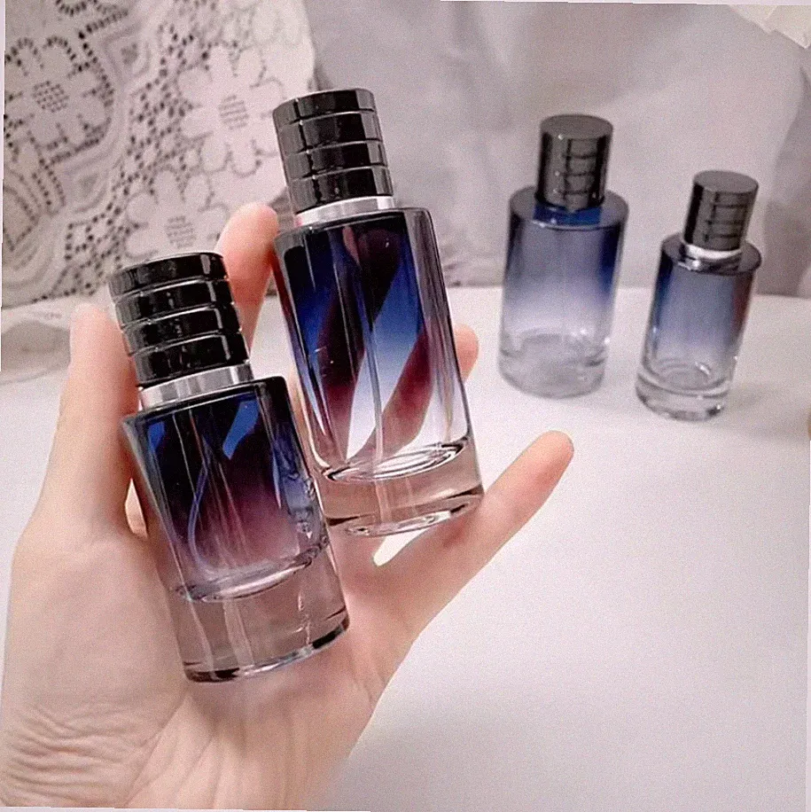 1 Stück 30ml-100ml Farbverlauf Tragbar Glas Nachfüllbar Parfüm Flasche Kosmetik