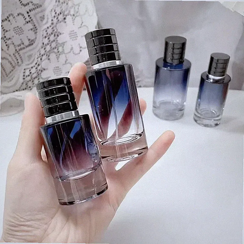 1 Stück 30ml-100ml Farbverlauf Tragbar Glas Nachfüllbar Parfüm Flasche Kosmetik