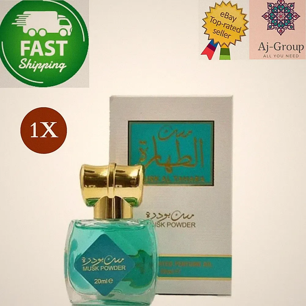 1 X AlAQEEQ Musk AL Tahara Pulver Konzentriertes Parfümöl 20ml⭐SCHNELLER VERSAND