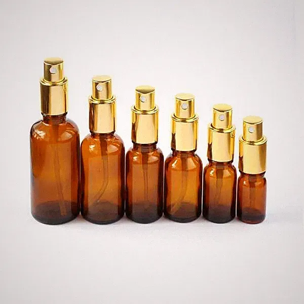 10 ml – 100 ml bunte Sprühglasflaschen für Parfüm, ätherisches Öl, nachfüllbar