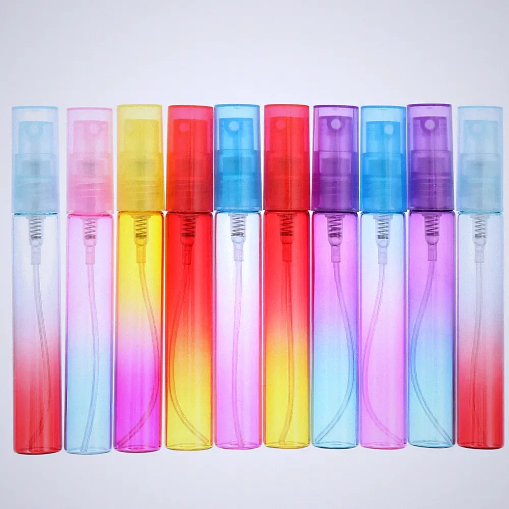 10 Pcs Tragbare Sprühpumpe Parfüm-Sprühflasche Für Parfümproben Reisen Mini