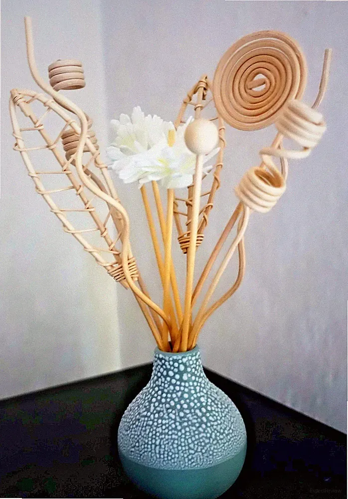 10 Stück Rattanstäbchen Holz für Diffusor Raumduft Parfümöl Duftöl Rattan Stäbe
