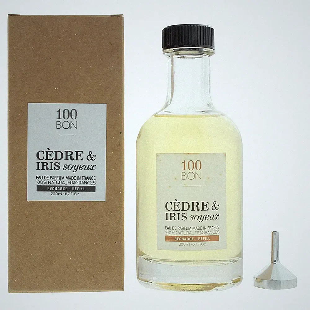100 Bon Cedre Iris Soyeux Refill Eau de Parfum 200 ml Unisex Parfum