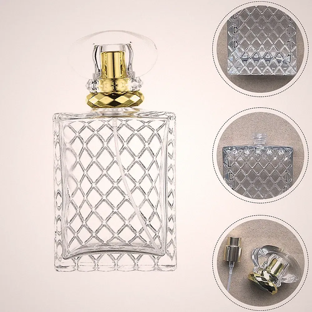 100 Ml Parfümflasche Aus Glas Reisespray Perfume Wiederbefüllbare Duftatomizer