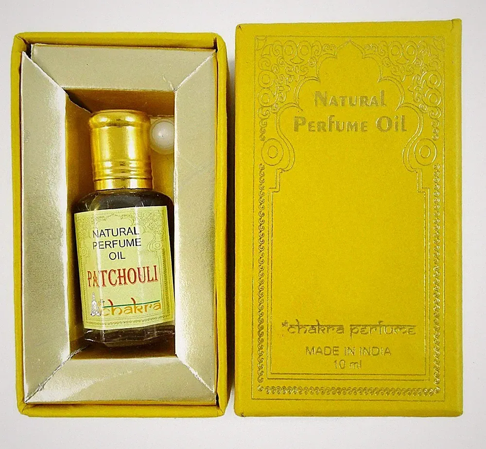 100% reines Chakra natürliches Parfüm Duftöl 10ml Patchouli Attar