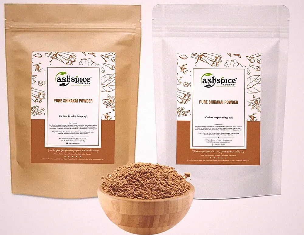 100% reines Shikakai Pulver Akazie Concinna Fruchtpulver UK Verkäufer 50g-450g