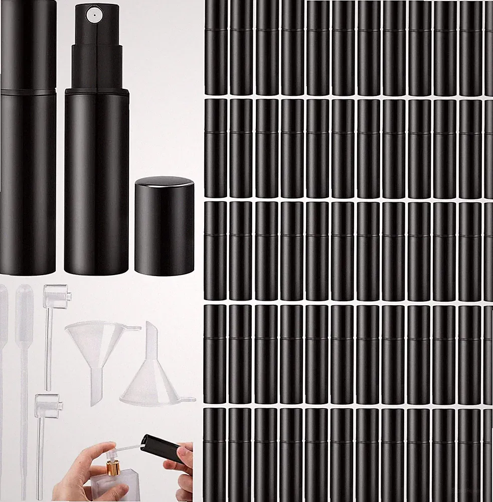 100 Stück 2Ml Parfümzerstäuber Nachfüllbar, Mini Parfüm Abfüller, Mini Sprühflas