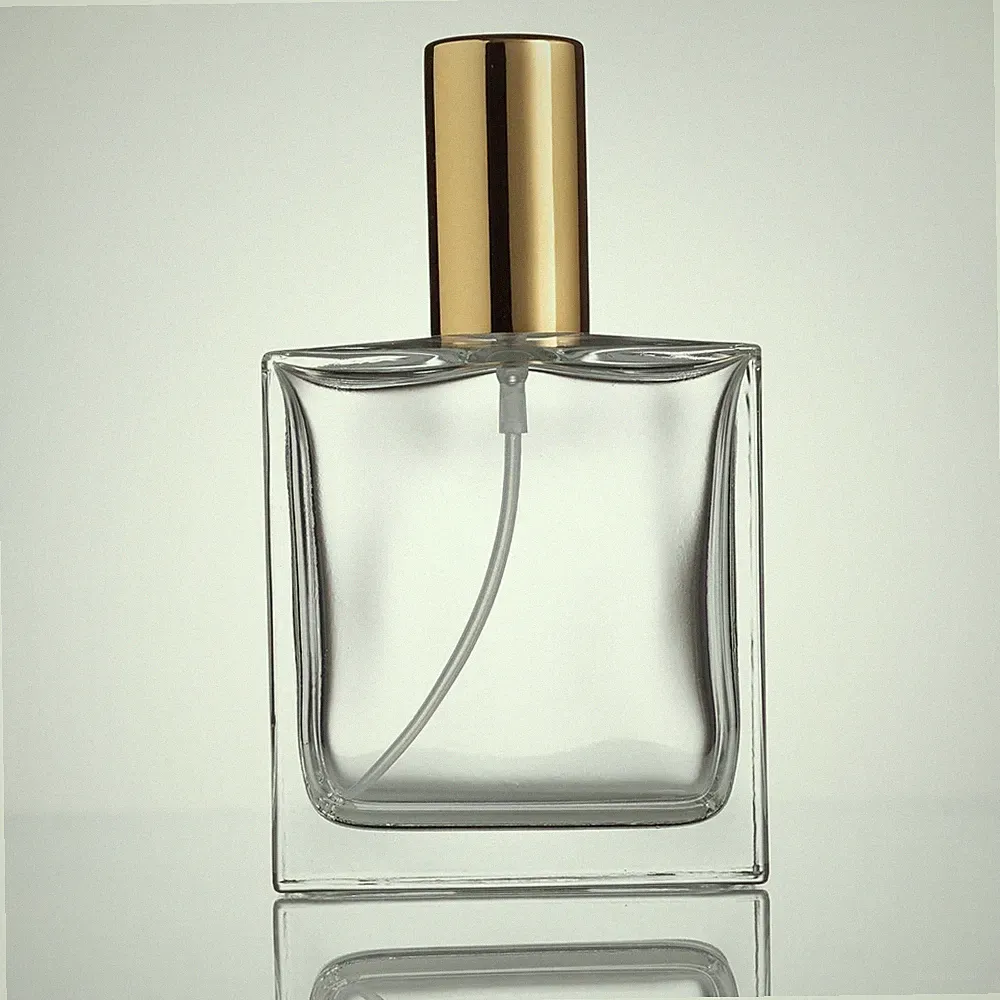 100ml Parfümzerstäuber aus Glas - Parfum Zerstäuber für unterwegs nachfüllbar