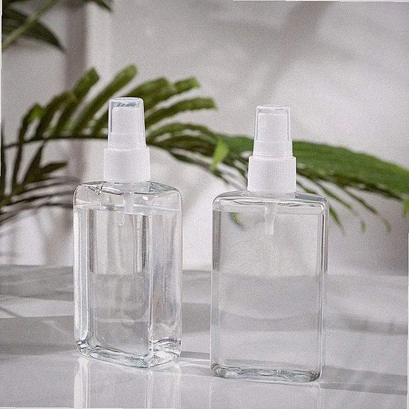 ​100ml PET Sprühflasche Transparent Kosmetik Parfüm Labor Reise
