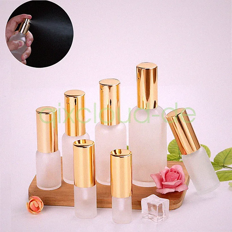 10ml 30ml 50ml Leere Mattglas Sprühflasche Flasche Zerstäuber Flakons für Parfüm