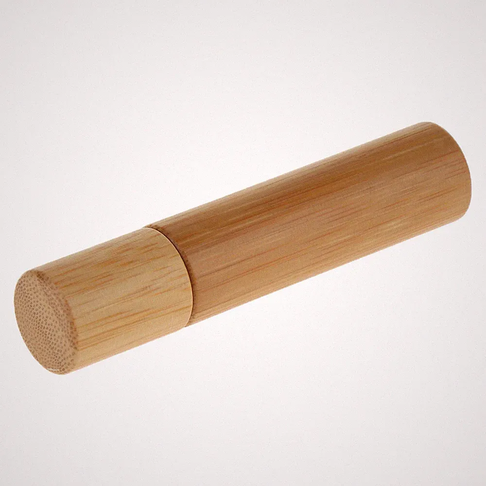 10ml Bambus Holz Reise Leere Roll-on-Glas Parfüm Ätherisches Öl Flasche
