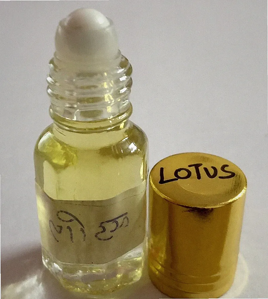 12 ml natürlicher LOTUS Blütenduft ATTAR / ITTAR Itra Parfümöl hindu puja