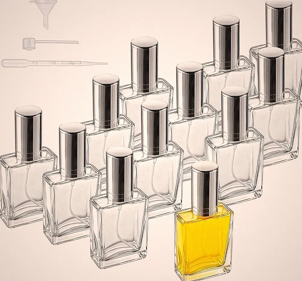 12 Stück 15Ml Parfümzerstäuber Nachfüllbar Leer Reise Parfüm Zerstäuber