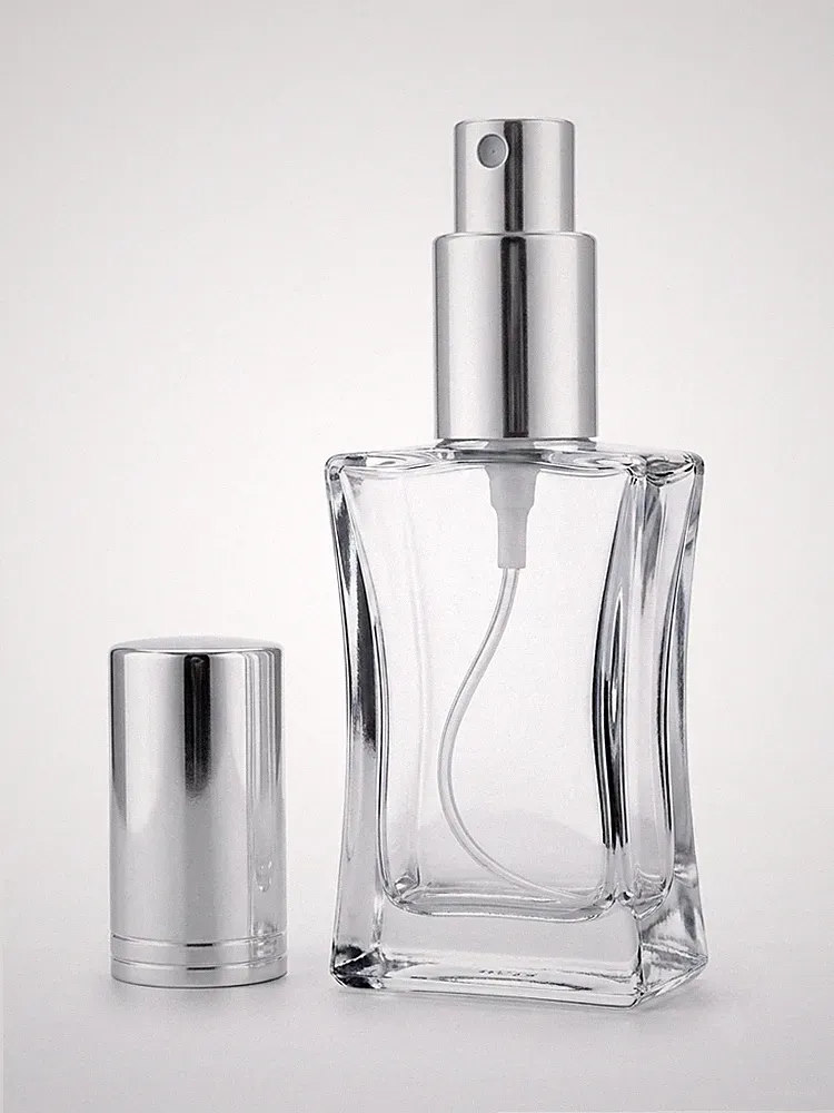 ​120x Leere Parfümflasche 30 Ml aus Glas mit Aluminium Kappe Flakon Set