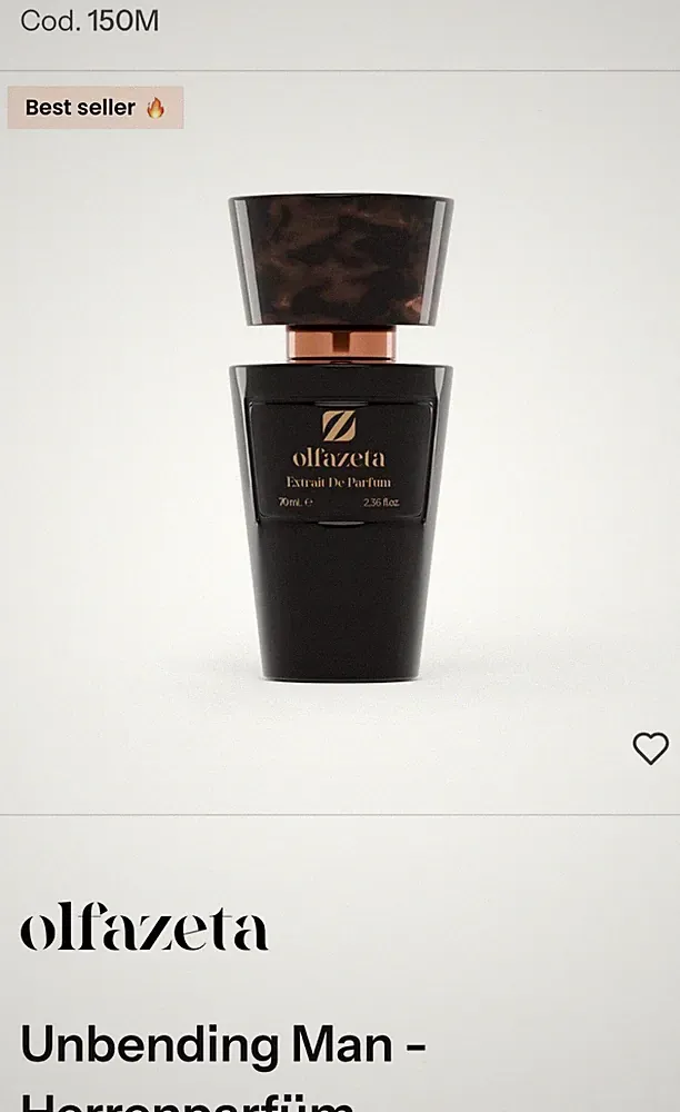 150 Chogan Olfazeta Unbending Man - Herrenparfüm Eau de Parfum