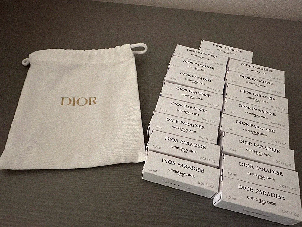 17x 1,2 ml DIOR Paradise EdP Eau de Parfum NEU OVP