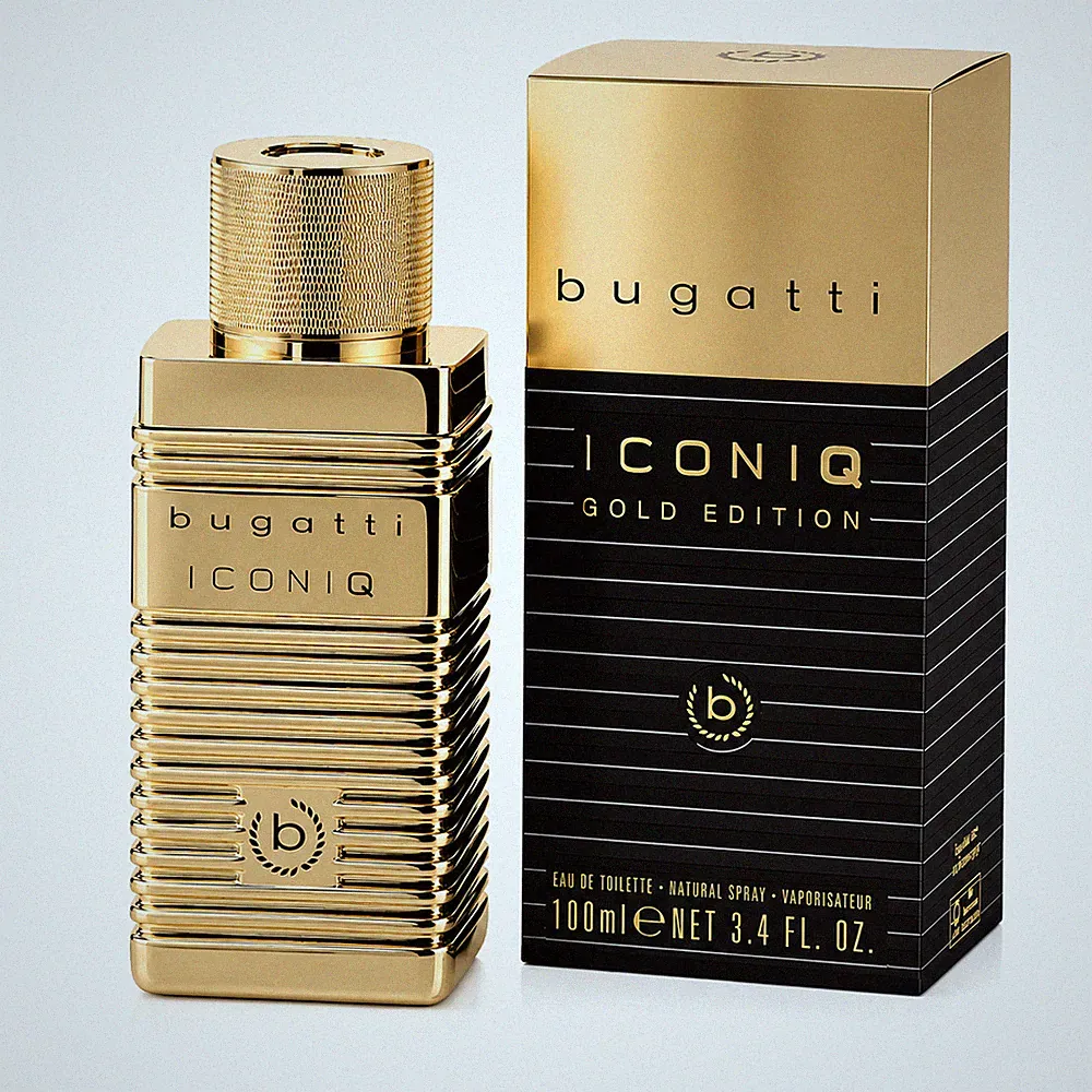 1x Bugatti Iconiq Gold Edition Eau de Toilette EDT 100ml Herren Original