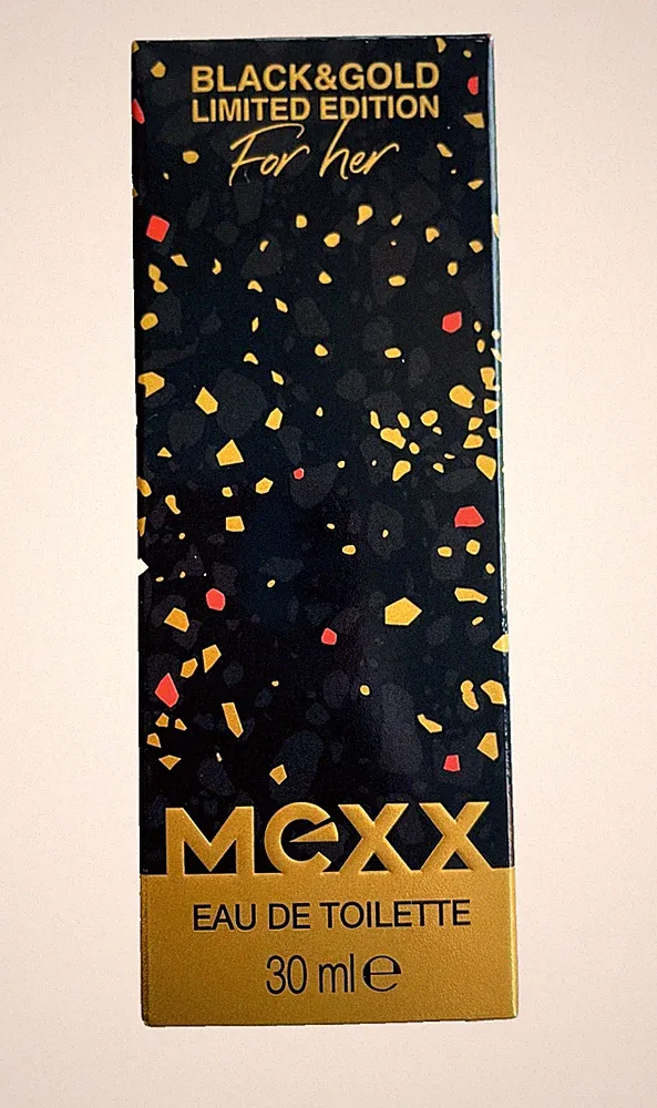 1x Parfum Parfüm Mexx Black & Gold Woman Limited EditionEau de Toilette, 30ml