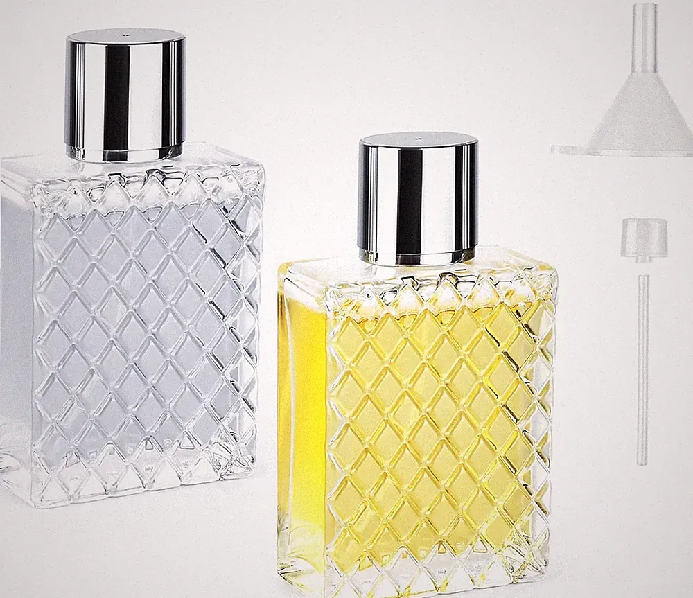 2 Stück 100Ml Parfümzerstäuber, Portable Sprühflasche Reise Parfümzerstäuber Für