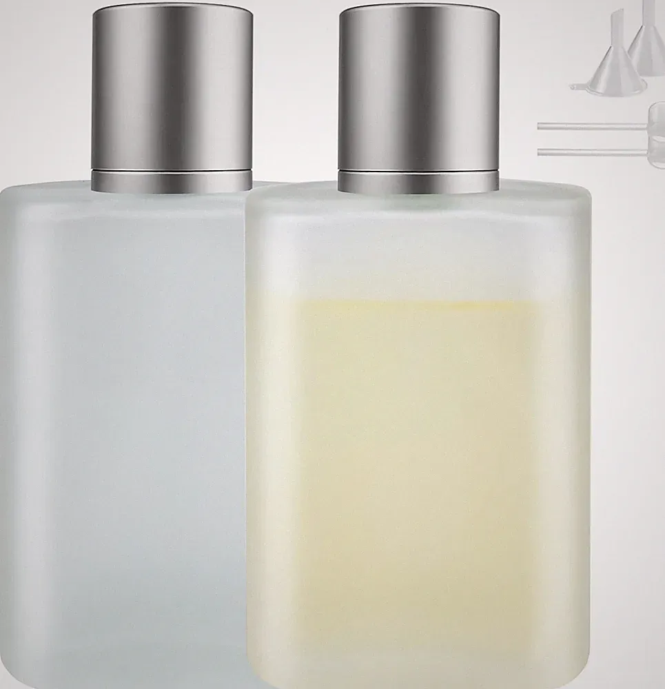 2 Stück Parfümzerstäuber Glas Parfüm Sprühflasche Kosmetikbehälter Flasche 100ml