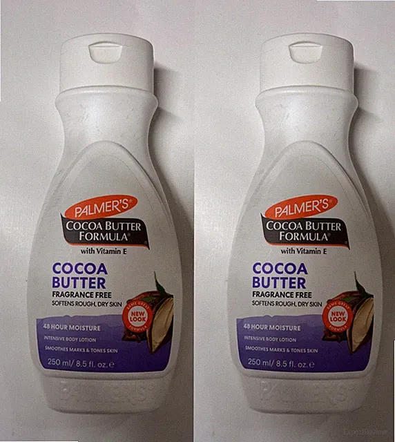 2 x Palmers Cocoa Butter Formula Vitamin E Lotion 250ml DUFTFREI.