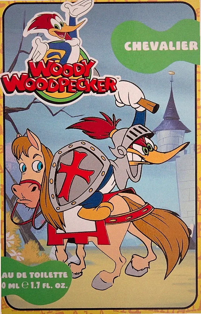 2 x Woody Woodpecker Chevalier Eau de Toilette für Kinder 50 ml - Ideales Geschenk