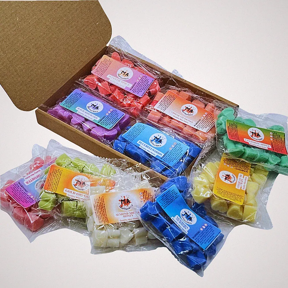 20 x stark duftende Wax Melts Mini Herzen viele Düfte Parfüm/frisch/blumig