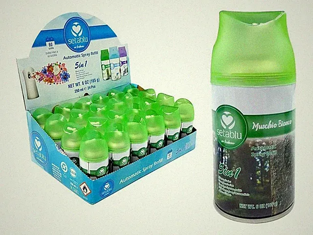 24 Stück Deodorant Spray Raumdüfte Moos weiß für AIR WICK/Glade Idee