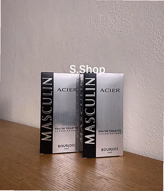 2er SET EAU DE TOILETTE STAHL MÄNNLICH BOURJOIS PARIS 100ml Spray Neu