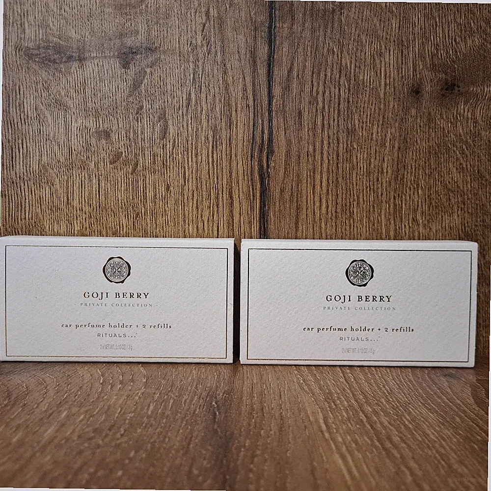 2er Set Rituals Goji Berry Car Refill Autoparfum 2x3g Private Collection