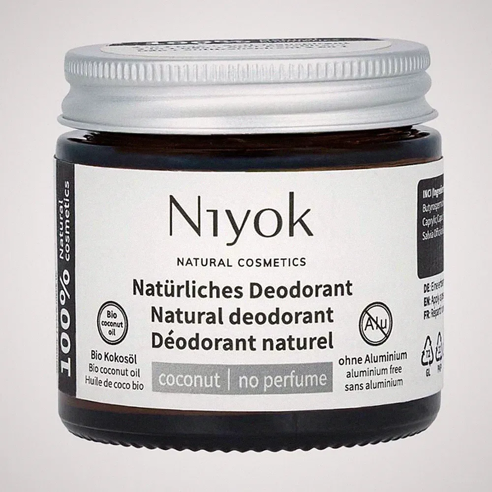 2in1 Deodorant - Kokos| ohne Parfum 40ml | NIYOK