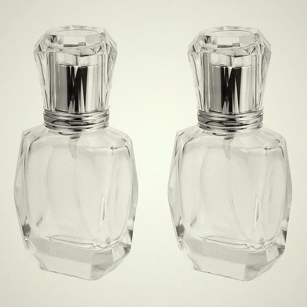 2pcs 30ml Parfümzerstäuberglas nachfüllbar Parfümbehälter Sprühflasche