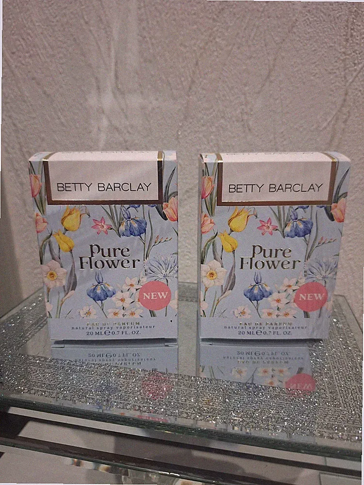 2x Betty Barclay ,Pure Flower Damen Eau De Parfüm , 20 ml , Neu