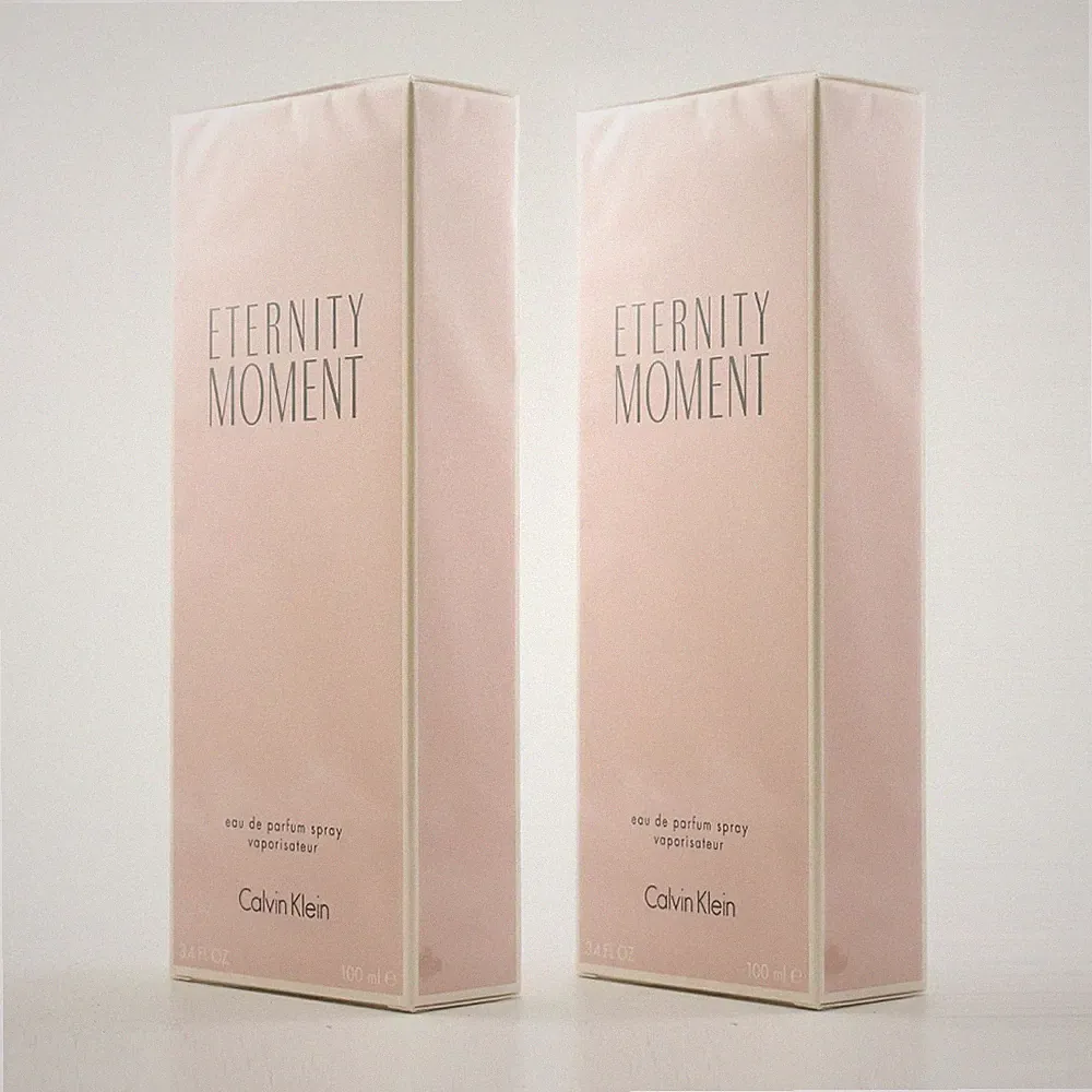 2x Calvin Klein Eternity Moment EDP 100ml