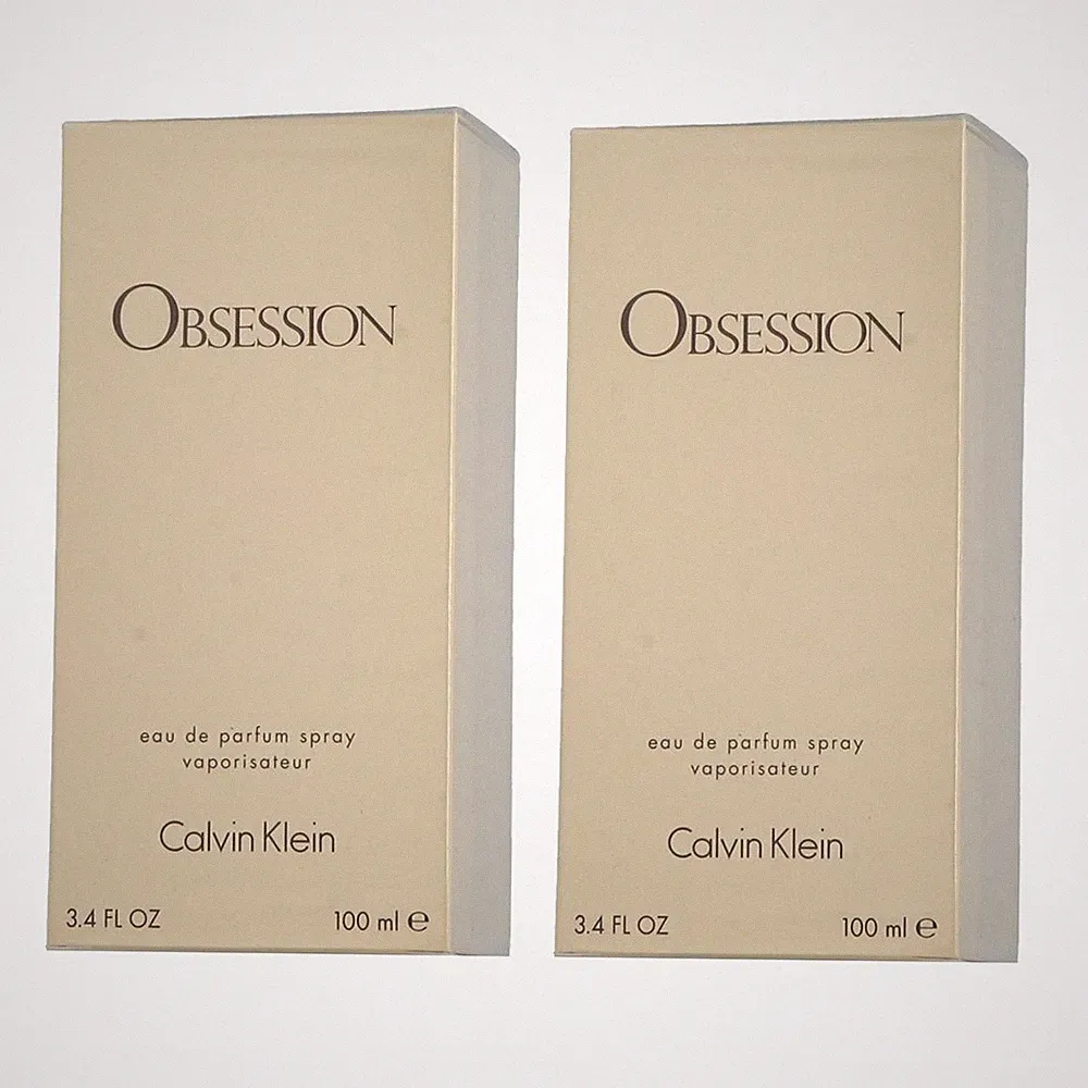 2x Calvin Klein Obsession EDP 100ml