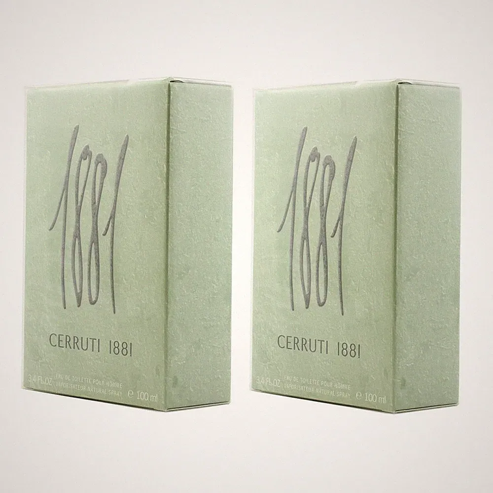 2x Cerruti 1881 pour Homme EDT 100ml