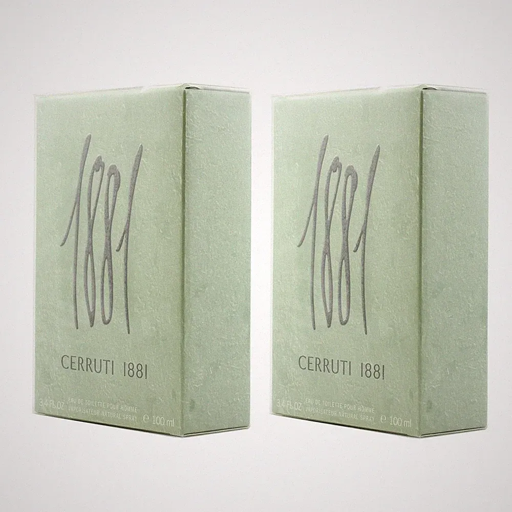 2x Cerruti 1881 pour Homme EDT 100ml