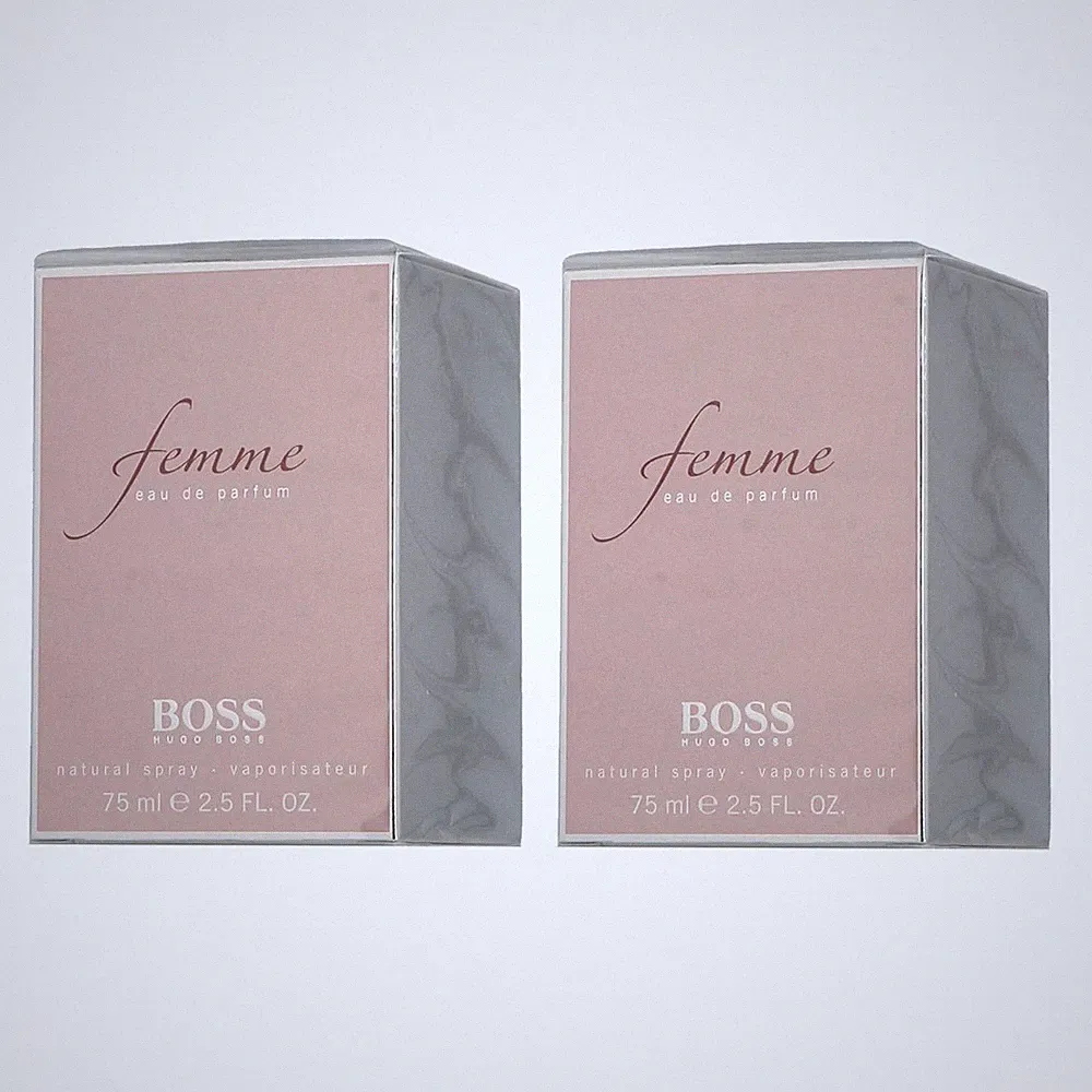 2x Hugo Boss Femme by Boss Classic EDP 75ml