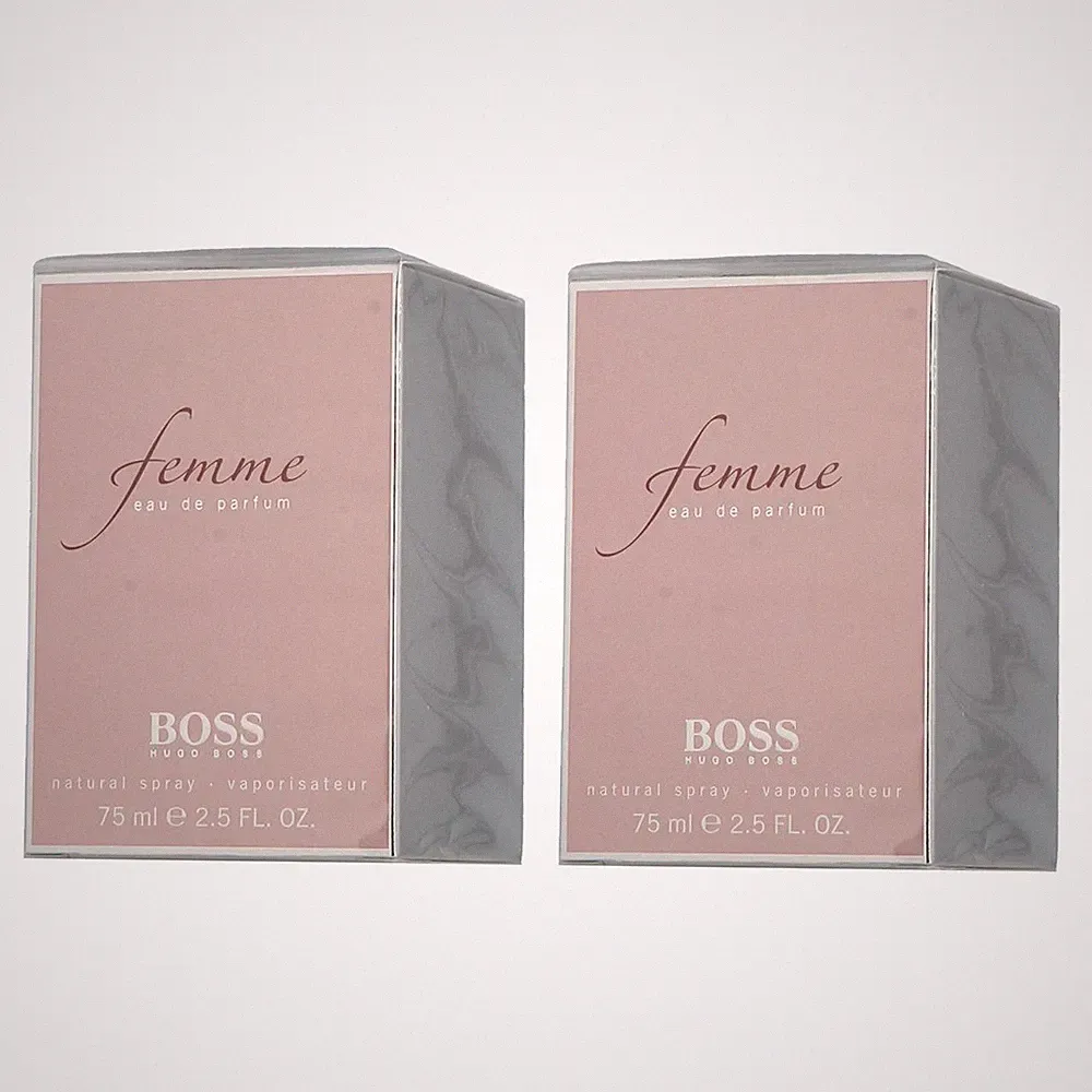 2x Hugo Boss Femme by Boss Classic EDP 75ml