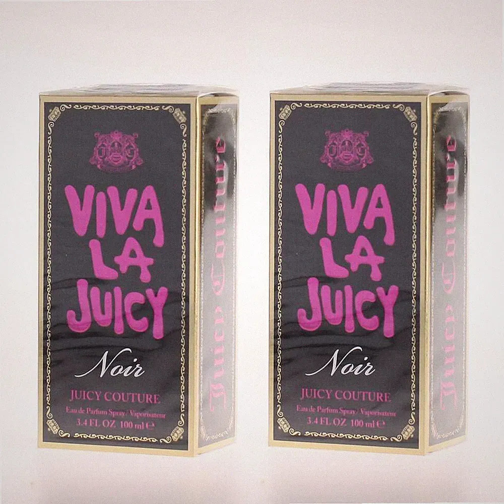 2x Juicy Couture Viva la Juicy Noir EDP 100ml