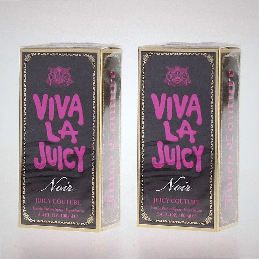 2x Juicy Couture Viva la Juicy Noir EDP 100ml