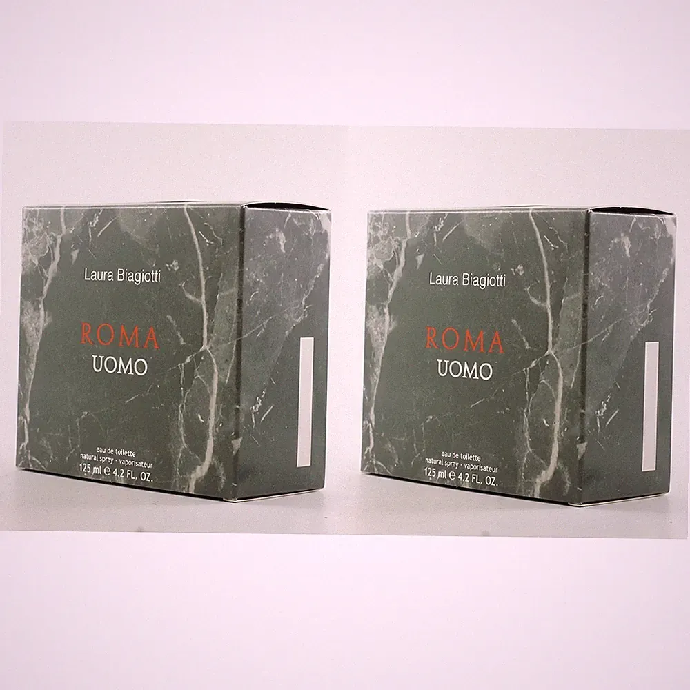 2x Laura Biagiotti Roma Uomo EDT 125ml