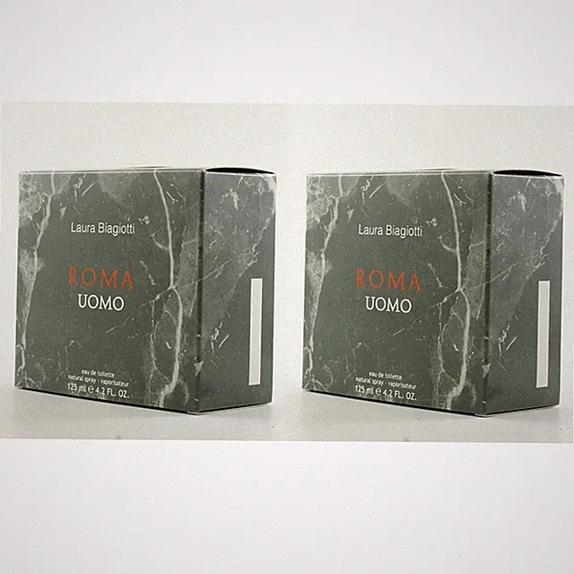 2x Laura Biagiotti Roma Uomo EDT 125ml