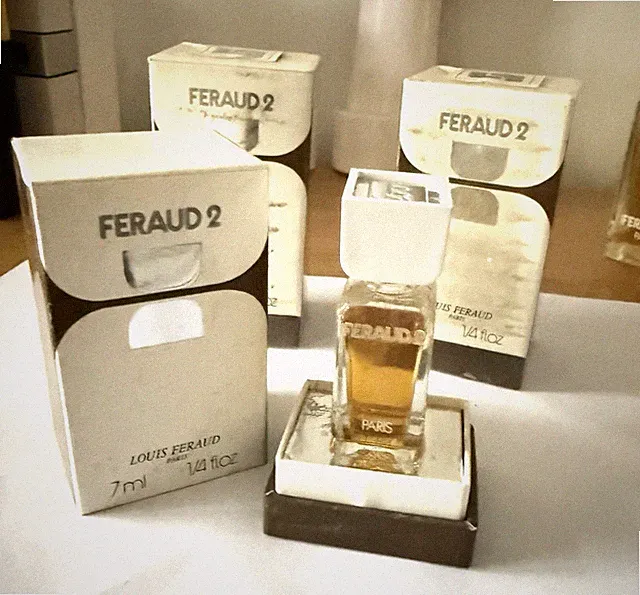2x Louis Ferraud Flakons 2 Toilette 7 ml Sammlung Vintage Antik Parfum Flakon