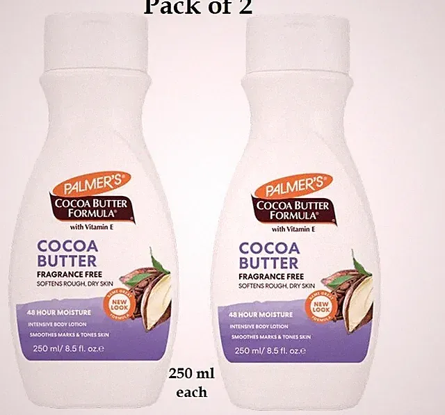 2XPalmers Cocoa Butter Formula Vitamin E Lotion 250ml DUFTFREI (2er Pack)
