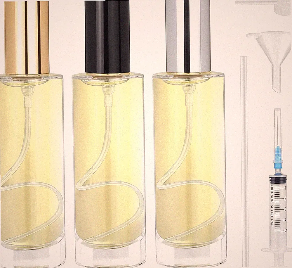 3 Stück Parfümzerstäuber Nachfüllbar Glasflasche 30Ml, Parfum Zerstäuber Für Unt
