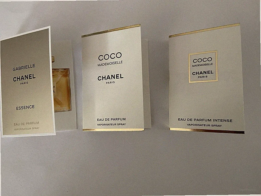 3 verschiedene Parfumproben von Chanel für Damen