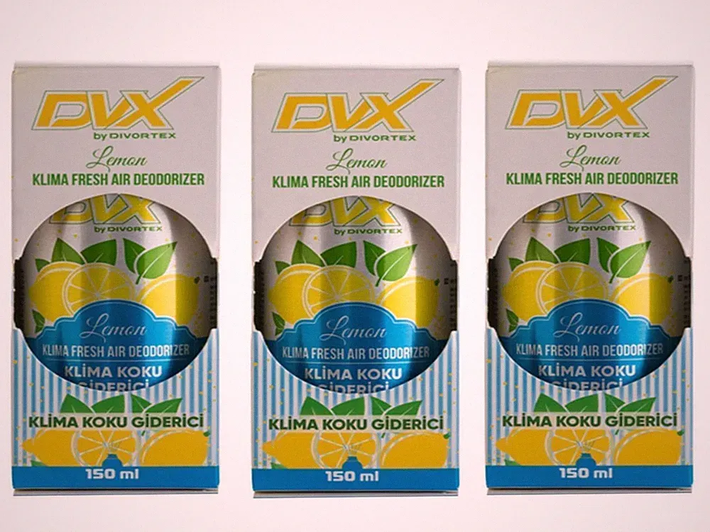 3 x 150 ml Klimaanlagenreiniger Cool Limette Zitrone Hygiene Geruchsentferner
