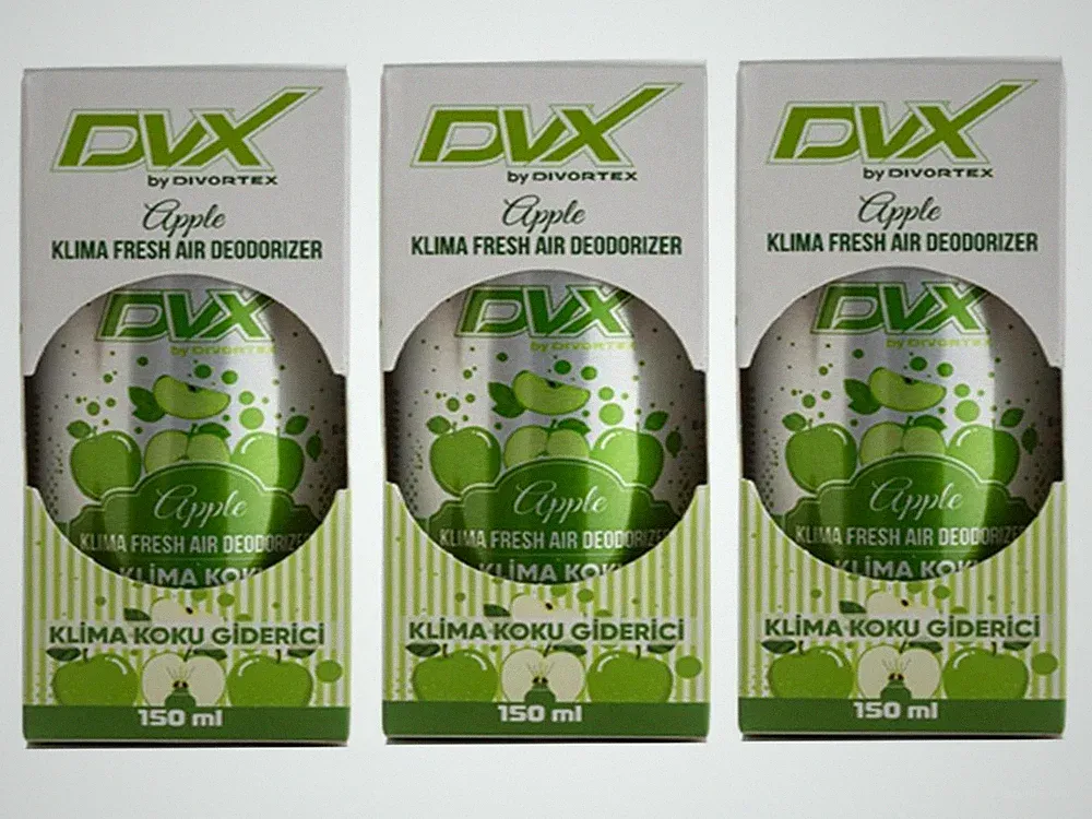 Klimaanlagenreiniger Klima Geruchsentferner Reiniger Fresh Apfel 3 x 150 ml